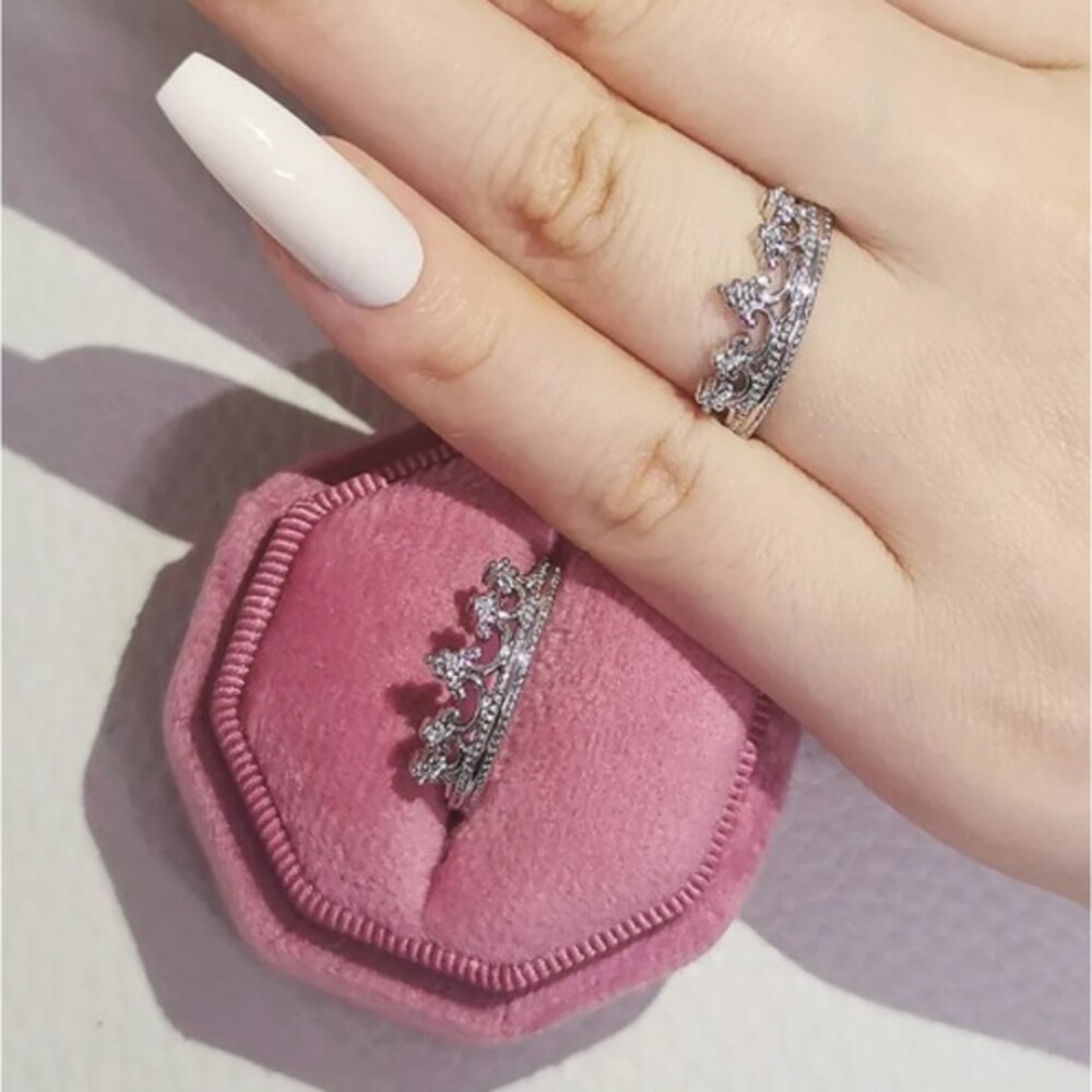Promise to be my Queen 925 Sterling Silver Ring